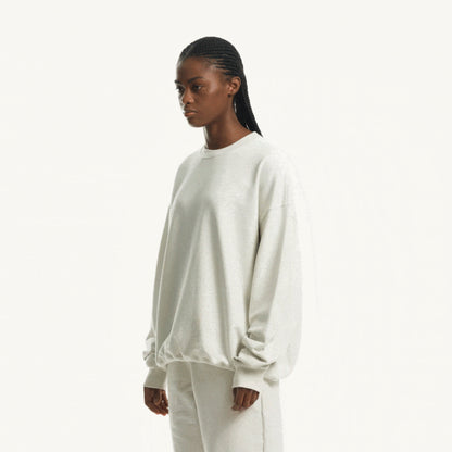 ESSENTIAL SWEATER <BLANC CASSE>